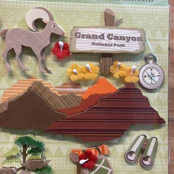 NWT Grand Canyon trail stickers. It’s one sheet of stickers - Picture 5 of 8